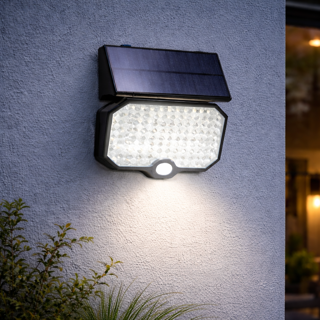 Solar Sensor Wall Light LED